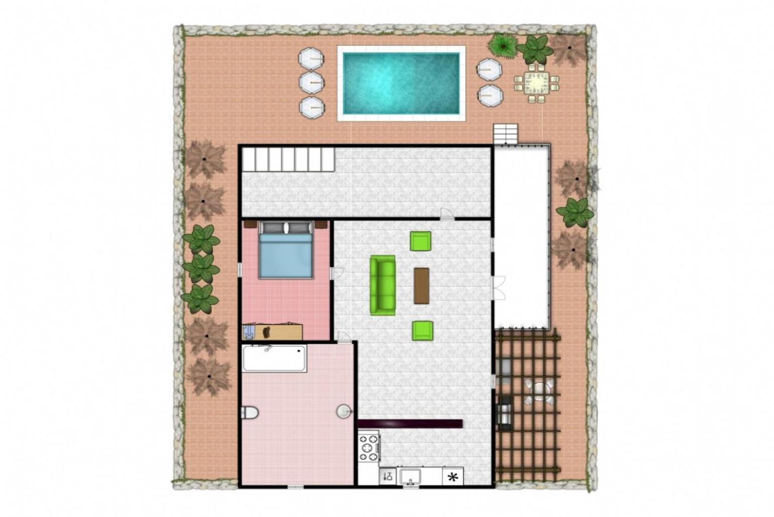 Villa Ramos Dos Puerto Calero Kültér fotó